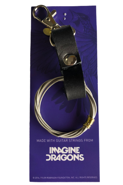 Imagine Dragons Guitar String Keychain